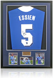 Michael Essien Chelsea Legend Hand Signed Home Football Shirt AFTAL COA