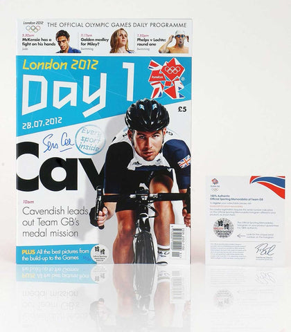 Sebastian Seb Coe Hand Signed London 2012 Olympic Progamme + Official COA