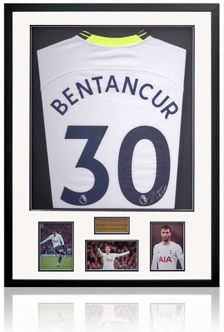 Rodrigo Bentancur Tottenham Hotspur Hand Signed Football Shirt AFTAL COA