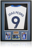 Joao Pedro Brighton and Hove Albion Hand Signed Football Shirt AFTAL COA