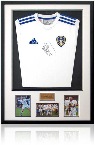 Kalvin Phillips Leeds United Hand Signed Home Shirt AFTAL COA