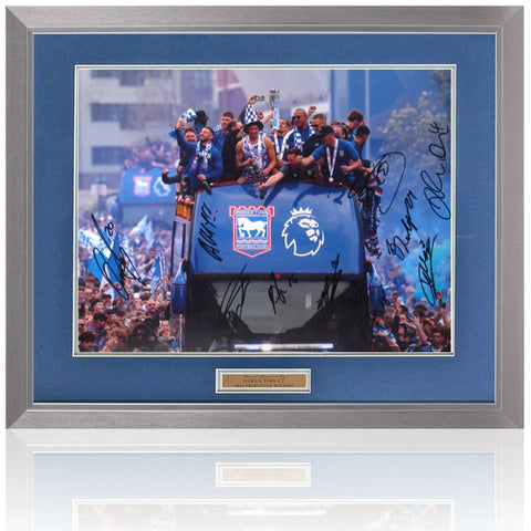 Ipswich Town Hand Signed Premier League Promotion Winners 2023/24 Presentation COA