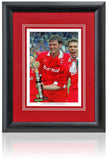 Glenn Hoddle Swindon Town Legend Hand Signed 12x8" Photograph COA
