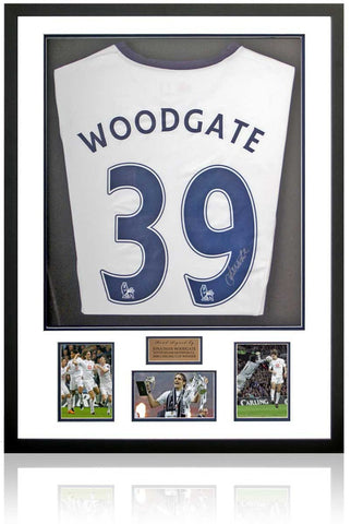 Jonathan Woodgate Tottenham Hotspur Legend Hand Signed Football Shirt AFTAL COA