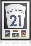 Dejan Kulusevski Tottenham Hotspur Hand Signed Football Shirt AFTAL COA