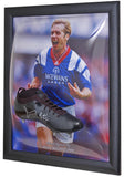 Ally McCoist Rangers Legend Hand Signed Football Boot Dome Presentation COA