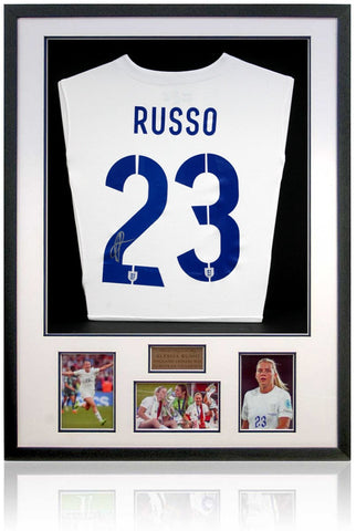 Alessia Russo England Women's Euro Winner 2022 Hand Signed Football Shirt COA