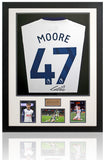 Mikey Moore Tottenham Hotspur Hand Signed Football Shirt AFTAL COA