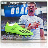 Micky van de Ven Tottenham Hotspur Hand Signed Football Boot Display COA