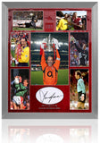 David Seaman Arsenal Legend Hand Signed 20x16'' Montage Presentation AFTAL COA