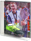 Dejan Kulusevski Tottenham Hotspur Europa League Winner Football Hand Signed Boot Display COA