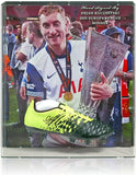 Dejan Kulusevski Tottenham Hotspur Europa League Winner Football Hand Signed Boot Display COA