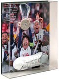Son Heung-min Tottenham Hotspur Hand Signed Europa League Winning Captain Football Boot Presentation COA