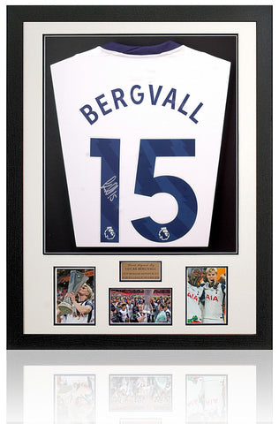 Lucas Bergvall Tottenham Hotspur Europa League Winner Hand Signed Shirt