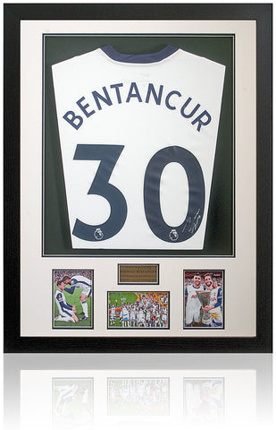 Rodrigo Bentancur Tottenham Hotspur Europa League Winner Hand Signed Shirt