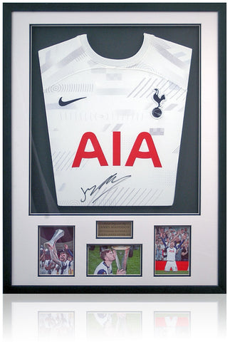 James Maddison Tottenham Hotspur Europa League Winner Hand Signed Shirt COA