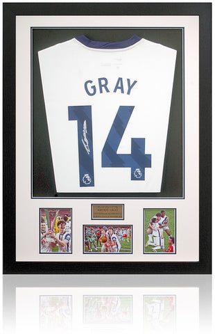 Archie Gray Tottenham Hotspur Europa League Winner Hand Signed Shirt COA