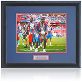 Jean-Philippe Mateta Crystal Palace 2025 FA Cup Winner Hand Signed 14x11'' Photograph COA