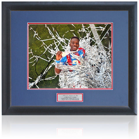 Ismaila Sarr Crystal Palace 2025 FA Cup Winner Hand Signed 14x11'' Photograph COA
