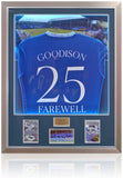 Everton Hand Signed 2024/25 Squad Farewell To Goodison LED Lit Football Shirt COA