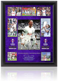 Brennan Johnson Tottenham Hotspur Hand Signed Europa League Winner Large Presentation COA