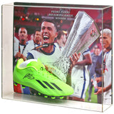Pedro Porro Tottenham Hotspur Europa League Winner Hand Signed Football Boot Display COA