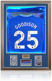 Everton Hand Signed 2024/25 Squad Farewell To Goodison LED Lit Football Shirt COA