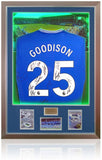 Everton Hand Signed 2024/25 Squad Farewell To Goodison LED Lit Football Shirt COA