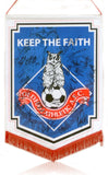 Oldham Athletic AFC Hand Signed 2010/11 Squad Large Pennant AFTAL COA