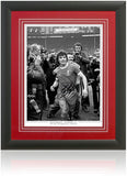 Kevin Keegan Hand Signed Liverpool FC Legend 23x19'' Framed Photograph COA