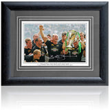 Lawrence Dallaglio Rugby Legend Hand Signed Wasps Photograph - Framed Display w/COA