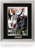 Alan Shearer Newcastle United Legend Hand Signed 23x19