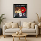 Taylor Swift Hand Signed Photo Framed Vinyl Display Music Memorabilia COA