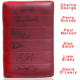 Arsenal Highbury Stadium Directors Seatback Hand Signed by 6 Legends AFTAL COA