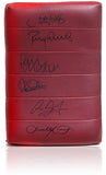 Arsenal Highbury Stadium Directors Seatback Hand Signed by 6 Legends AFTAL COA