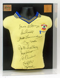 Southampton 1976 Team signed FA Cup Final Shirt Mannequin Display Photo COA