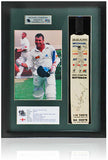 Michael Atherton Hand Signed Mini Cricket Bat Lancashire England Legend COA