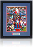 Jean-Philippe Mateta Crystal Palace 2025 FA Cup Winner Hand Signed 14x11'' Photograph COA