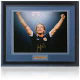 Joe Jordan Scotland Legend Hand Signed 16x12'' Photograph COA