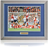 Paul Gascoigne Tottenham Hotspur Legend Hand Signed 16x12'' Photograph COA