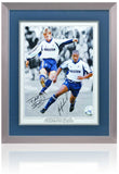 Sheringham and Ferdinand Hand Signed 16x12'' Tottenham Hotspur Montage COA