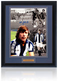 Willie Johnston West Bromwich Albion Hand Signed 16x12'' Montage AFTAL COA