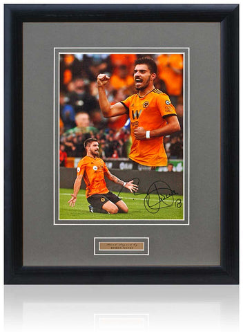 Ruben Neves Wolverhampton Wanderers Hand Signed 16x12'' Wolves Montage COA