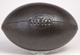 Retro Rugby Ball 1930's era Full Sized Brown PU Leather Look Ball New Unbranded