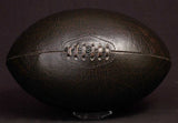 Retro Rugby Ball 1930's era Full Sized Brown PU Leather Look Ball New Unbranded