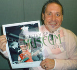 Kenny Sansom Arsenal Legend 1987 League Cup Hand Signed 16x12'' Montage COA