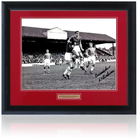 Dave Hickson Liverpool Icon Hand Signed 16x12'' Photograph AFTAL COA