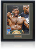 Carl Thompson Boxing Legend Hand Signed 16x12” Photograph AFTAL COA