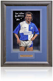 Ian Holloway Bristol Rovers Legend Hand Signed 12x8'' Photograph AFTAL COA
