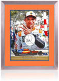 Lando Norris Formula 1 Racing Driver Hand Signed McLaren F1 Presentation COA
